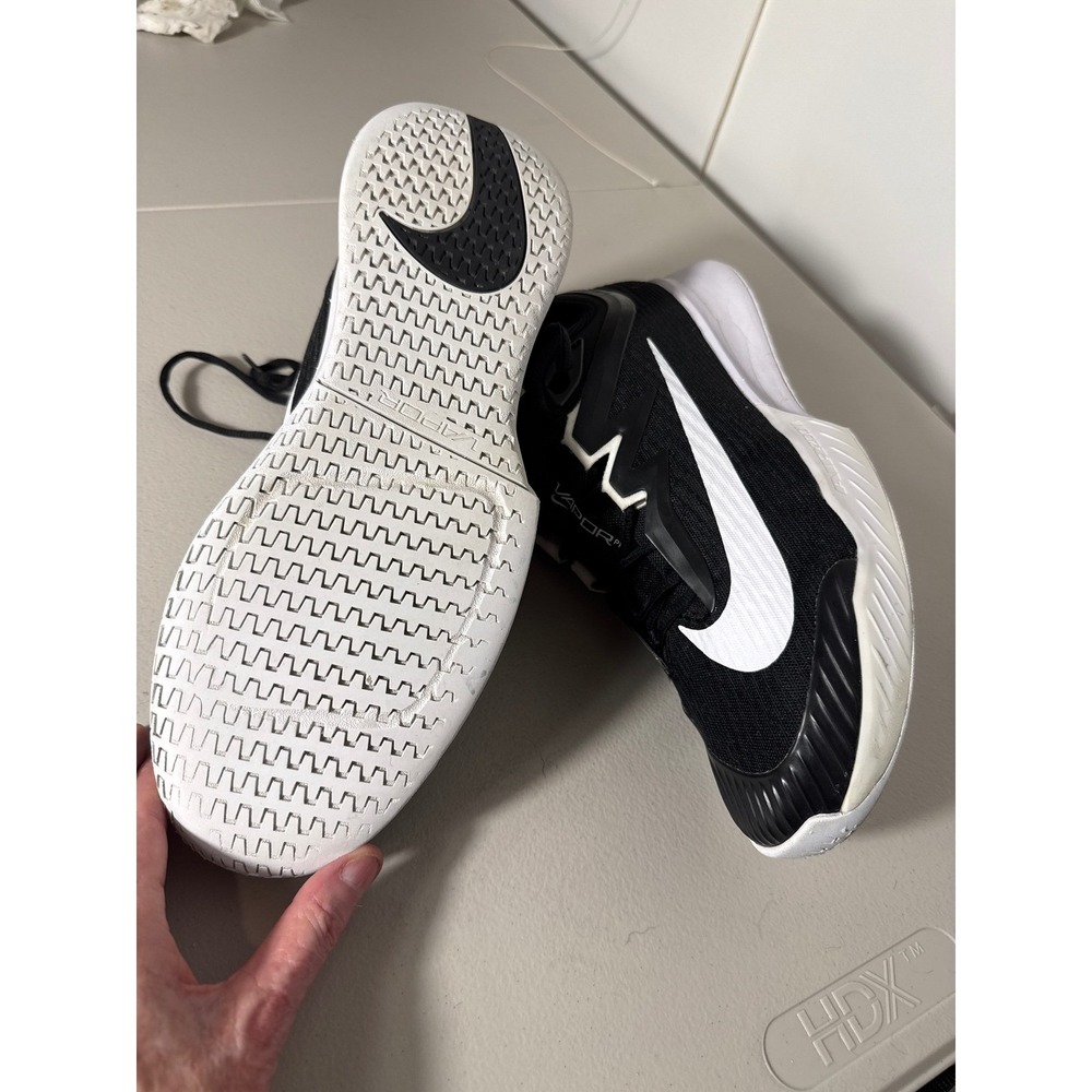 Nike Air Zoom Vapor Pro 3 HC Mens Tennis Shoes Black White FZ2161-002 Sz 13. EU - Picture 14 of 16